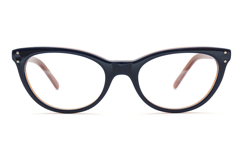 SELIMA OPTIQUE メガネ CLAIRE SL35 Navy/Brown