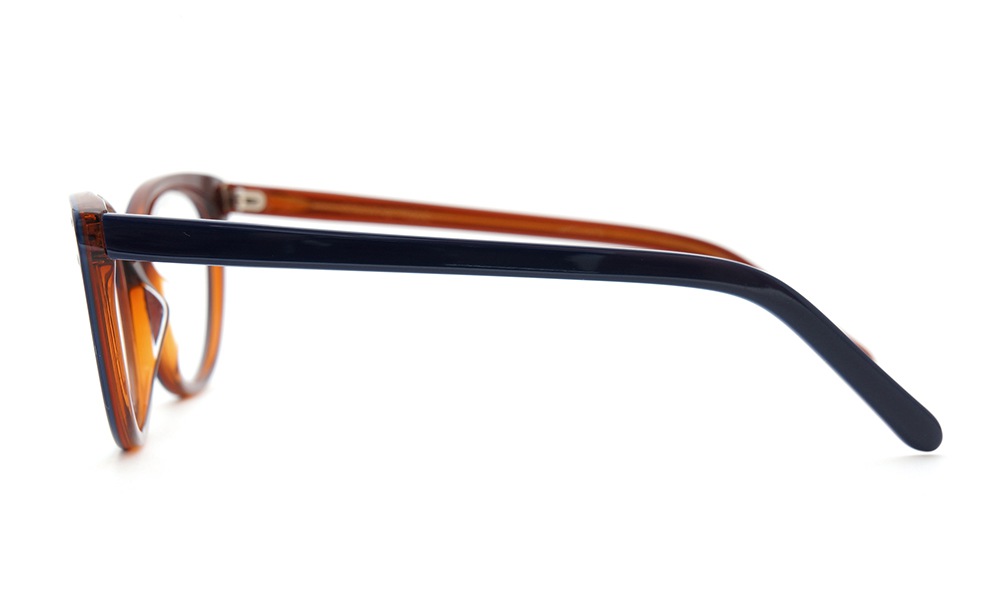 SELIMA OPTIQUE メガネ CLAIRE SL35 Navy/Brown