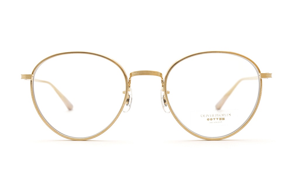 OLIVER PEOPLES × THE ROW メガネ BROWNSTONE col.BG 49size