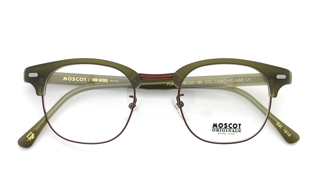 TODD SNYDER×MOSCOT カプセルコレクション 定番メガネ通販 YUKEL