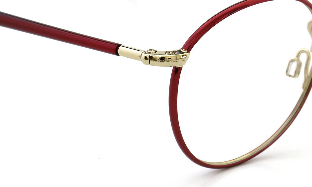 MOSCOT メガネ ZEV 46size Col.Ruby/Gold