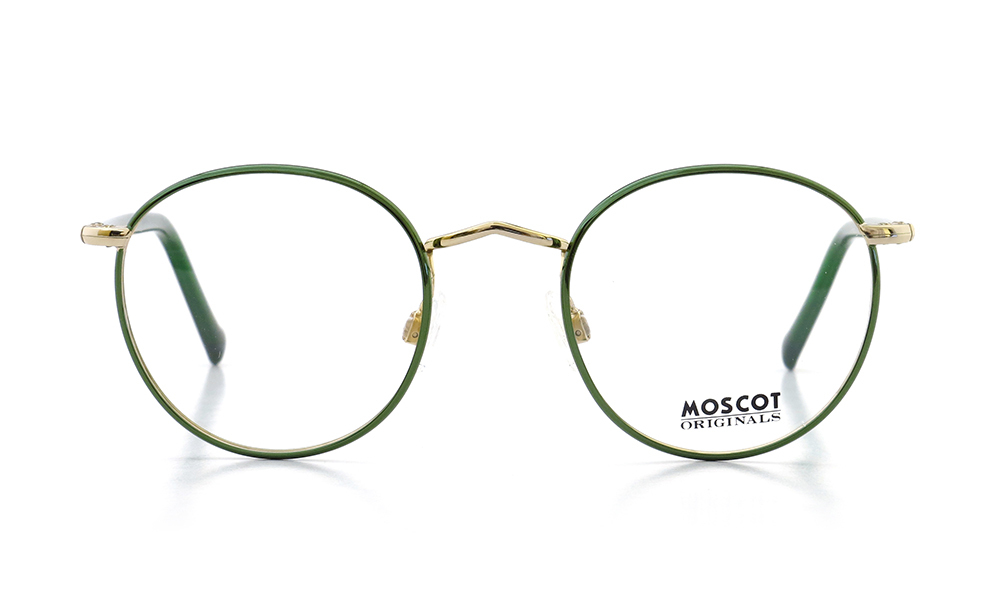 MOSCOT モスコット 定番メガネ ZEV ゼヴ 46size通販 Col.Emerald/Gold 