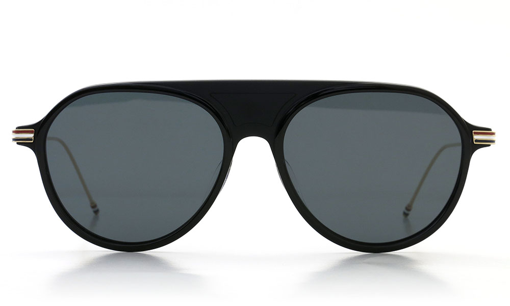 THOM BROWNE. TB-809-A BLK-GLD 57size