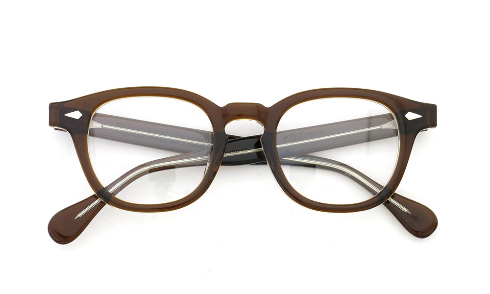 JULIUS TART OPTICAL ブラウンのメガネ-