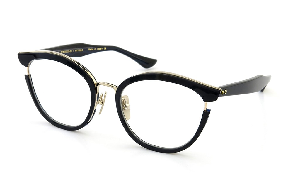 DITA ディータ メガネ MIKRO ミクロ通販 DTX500-52-03 NVY-GLD (取扱店 
