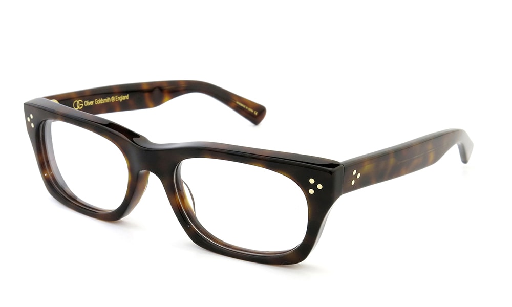 Oliver Goldsmith メガネ通販 VICE CONSUL-s Darker Tortoise