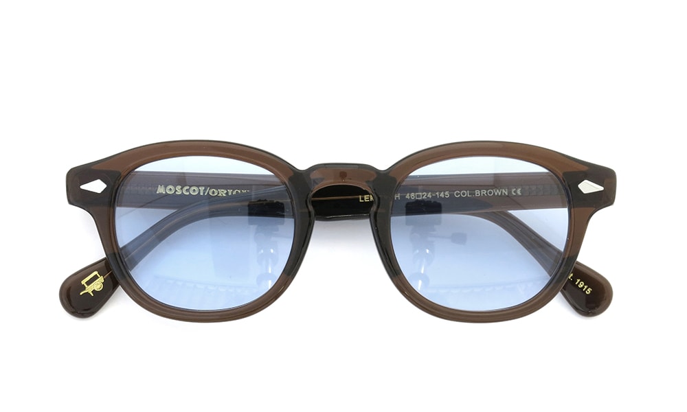 MOSCOT LEMTOSH BROWN 46 ライトブルー