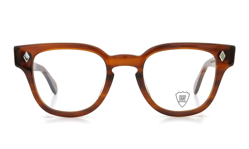 JULIUS TART OPTICAL メガネ通販 BRYAN-46 AMBER