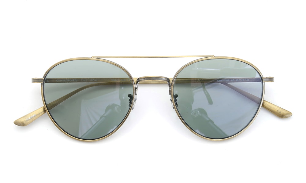 OLIVER PEOPLES × THE ROW コラボレーションサングラス通販 NIGHTTIME 