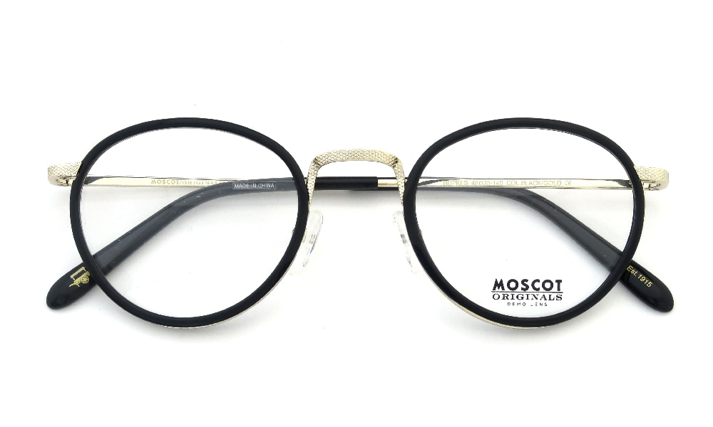 MOSCOT BUPKES BLACK/GOLD