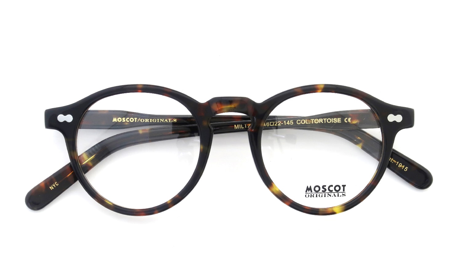 MOSCOT MILTZEN TORTOISE 46