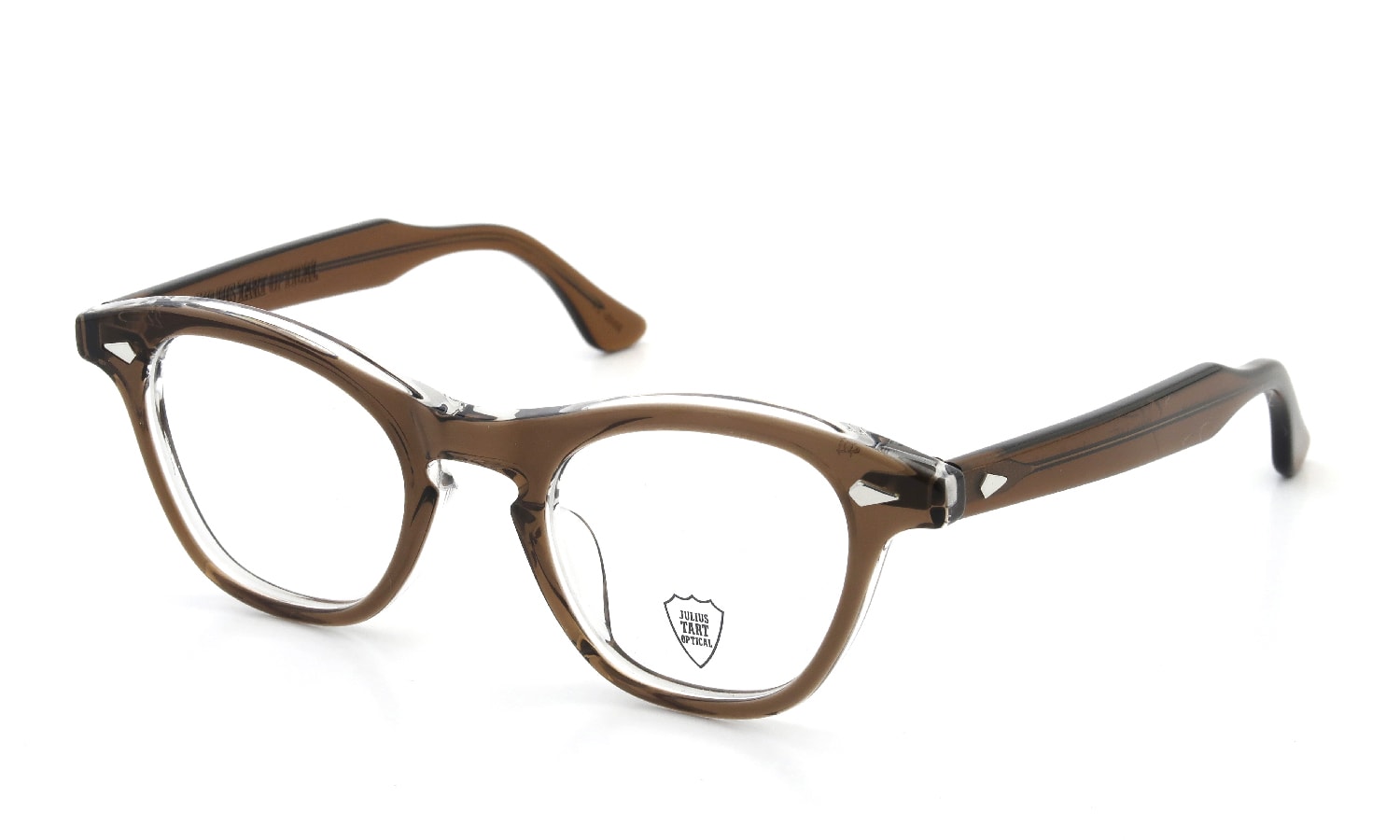 JULIUS TART OPTICAL メガネ通販 Leading-Liz PL-014K BROWN-CRYSTAL