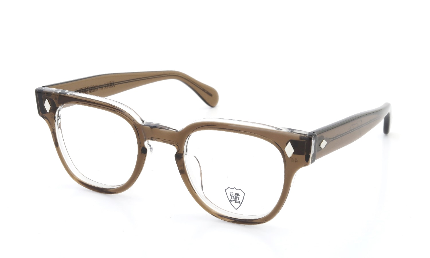 JULIUS TART OPTICAL メガネ通販 BRYAN-44 BROWN-CRYSTALII