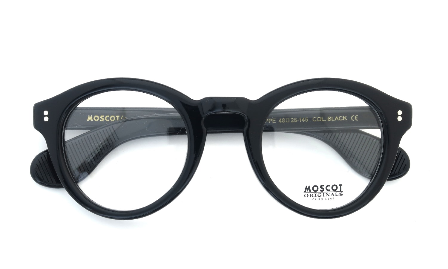 MOSCOT モスコット メガネ KEPPE 48size通販 BLACK (正規取扱店