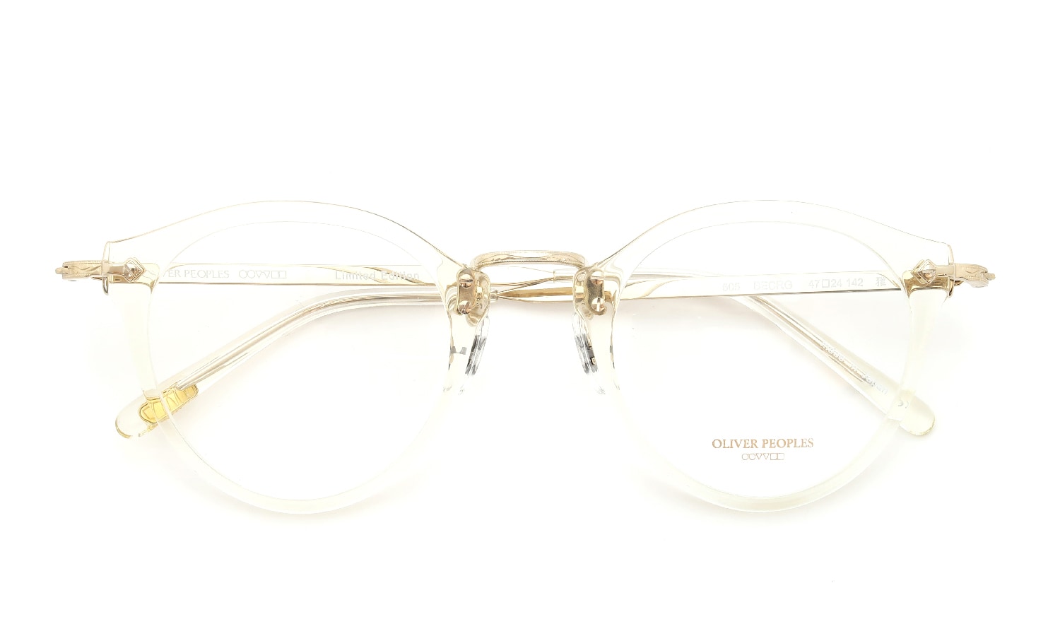 OLIVER PEOPLES     メガネ　　OP-605  日本製