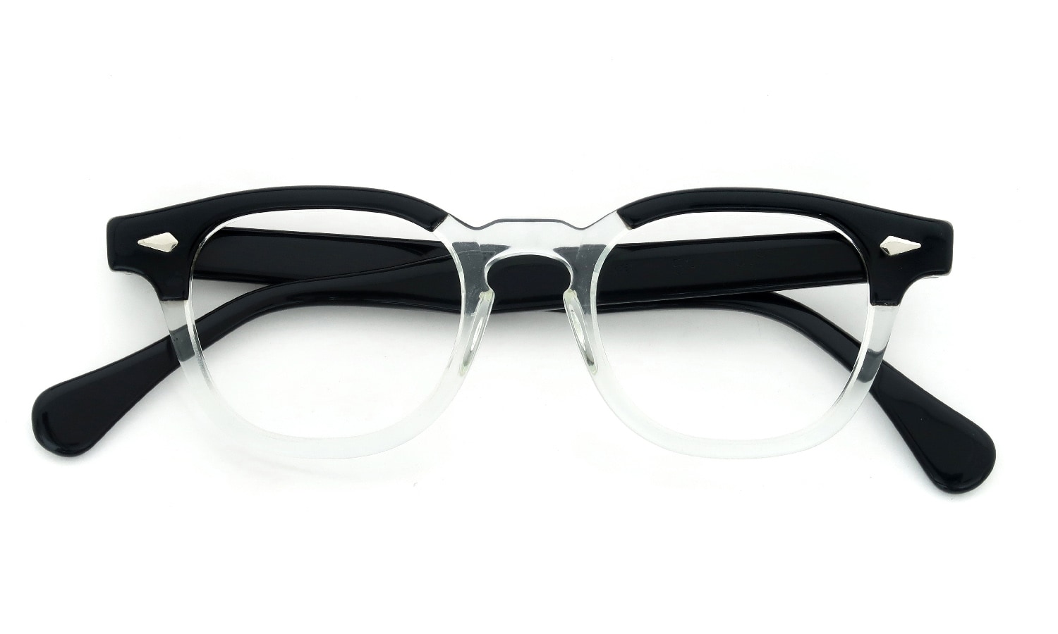 希少TART Optical vintage ARNEL BLACK-CLEAR 44-20