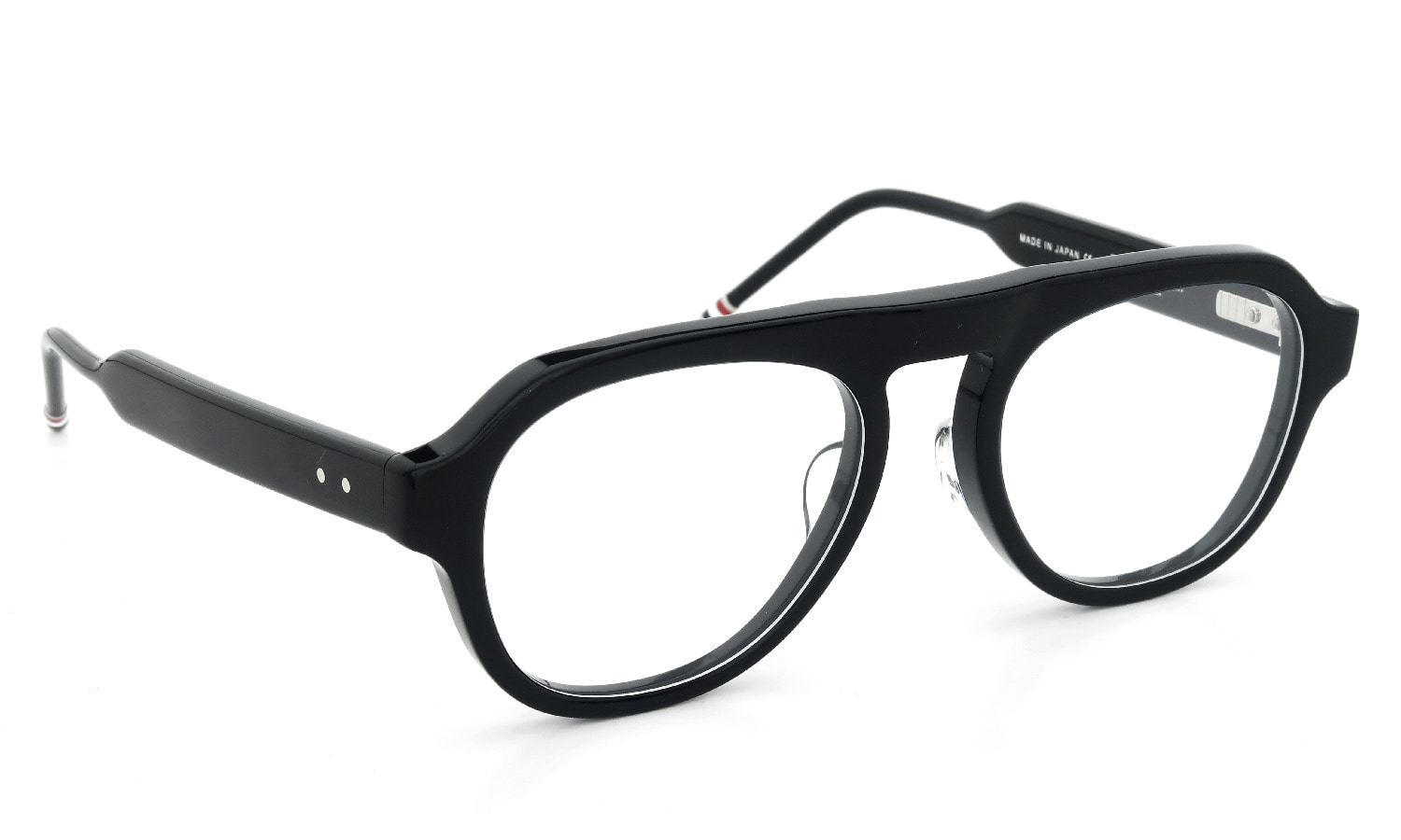 THOM BROWNE メガネ 生産終了通販 TBX416 01AF 52size BLK (取扱店 ...