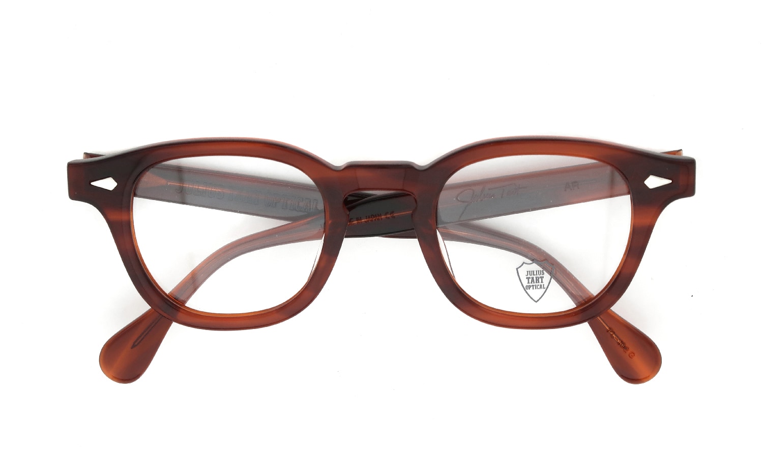 JULIUS TART OPTICAL 通販 AR-46-24 AMBER PL-102G