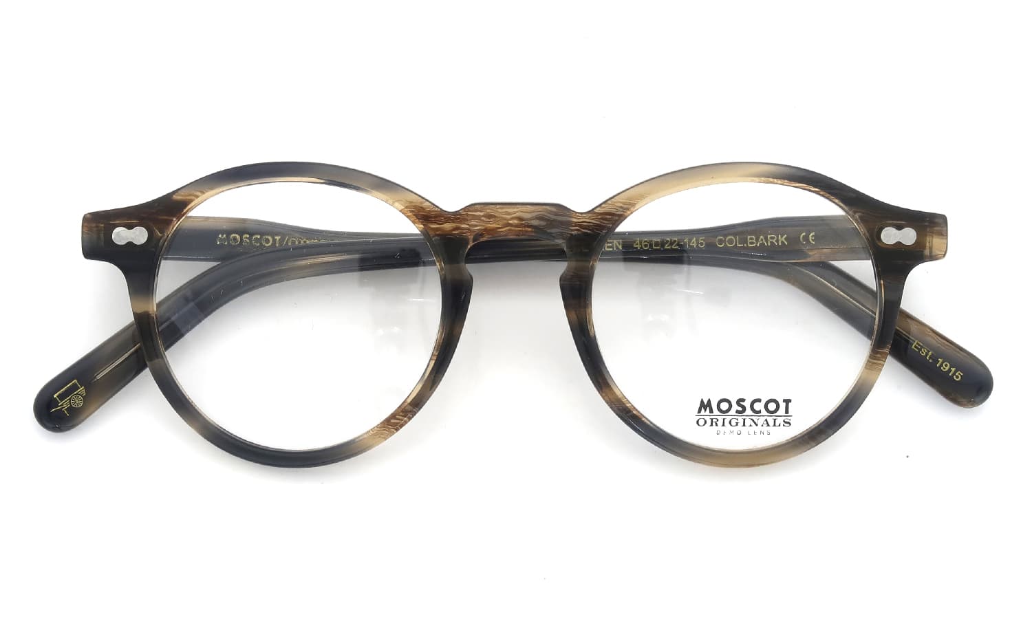 MOSCOT MILTZEN Col.BARK 46size