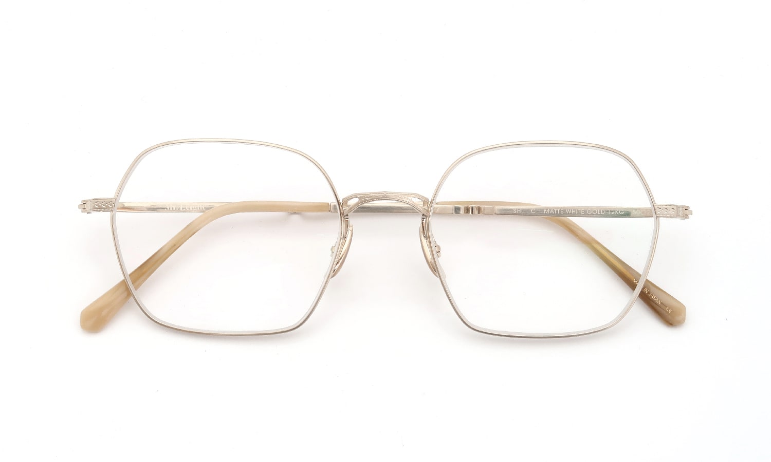 Mr.Leight SHI C 50 12K-Matte-White-Gold / Moonstone