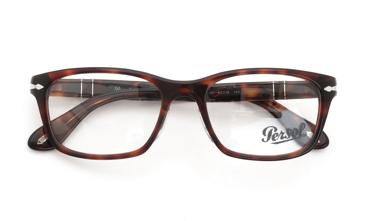 Persol ペルソール メガネ通販 3012-V 24(べっ甲柄) 52size (アジア