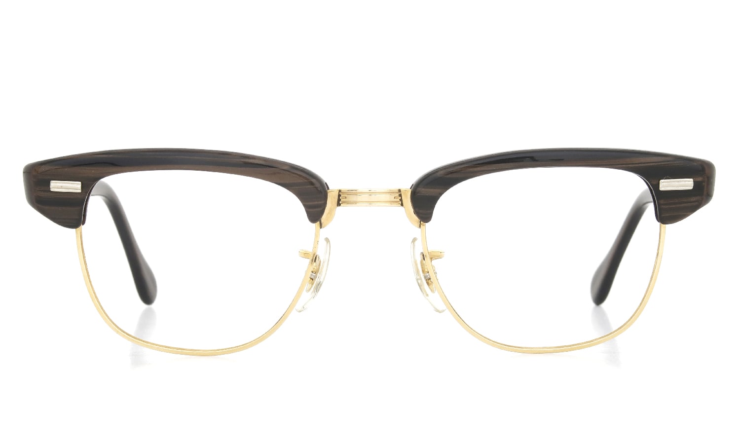 US Optical vintage ヴィンテージ メガネ通販 推定1960年代 BROW Brown 