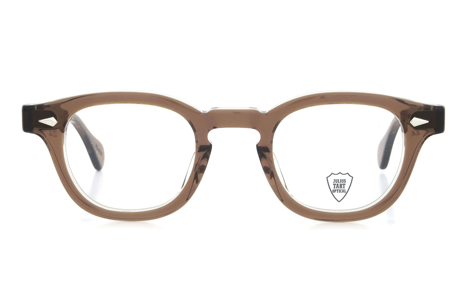 JULIUS TART OPTICAL 通販 AR-44-24 BROWN-CRYSTALII PL-101K