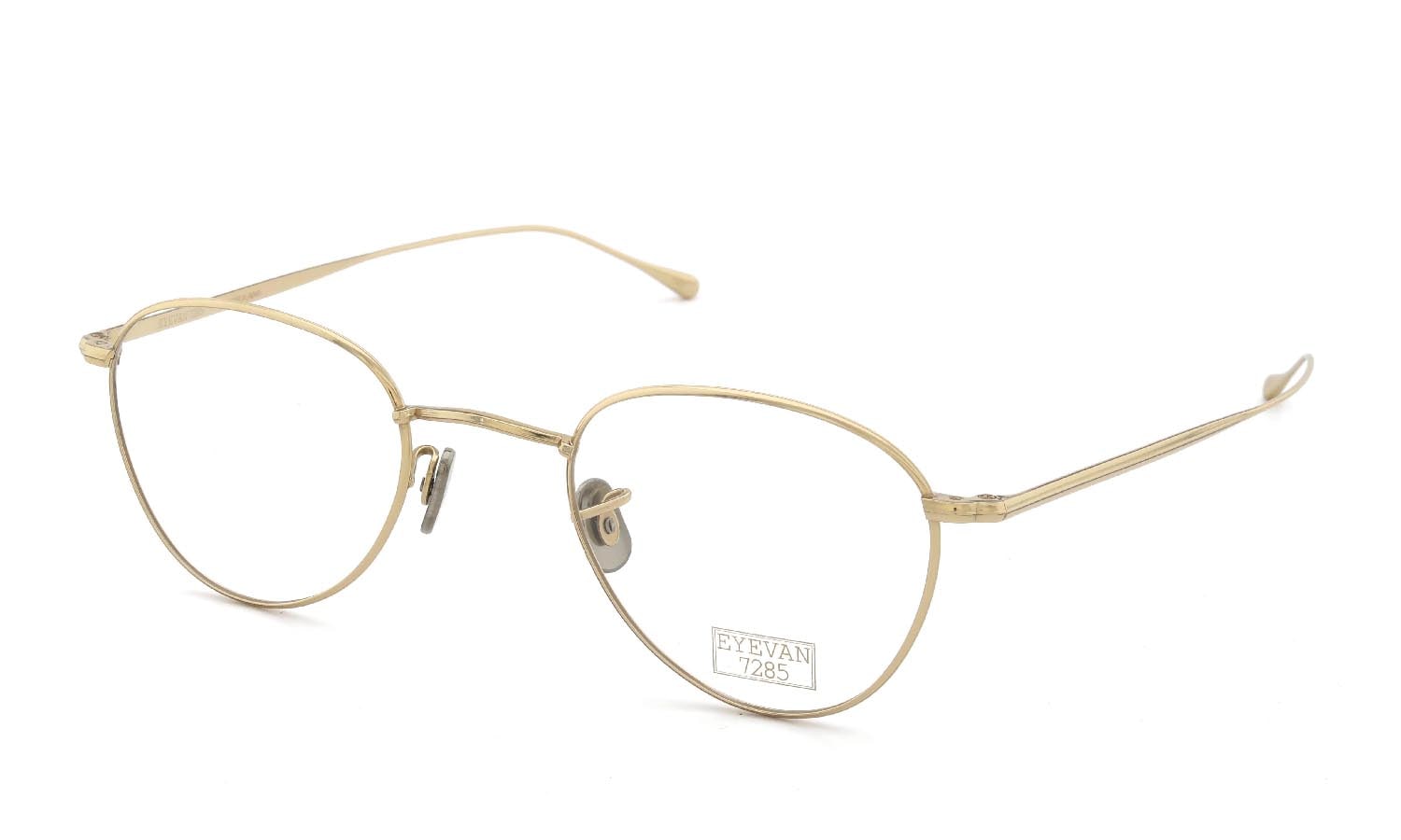 EYEVAN7285 アイヴァン7285 メガネ 159通販 C.900 Eyevan-Gold 正規取扱