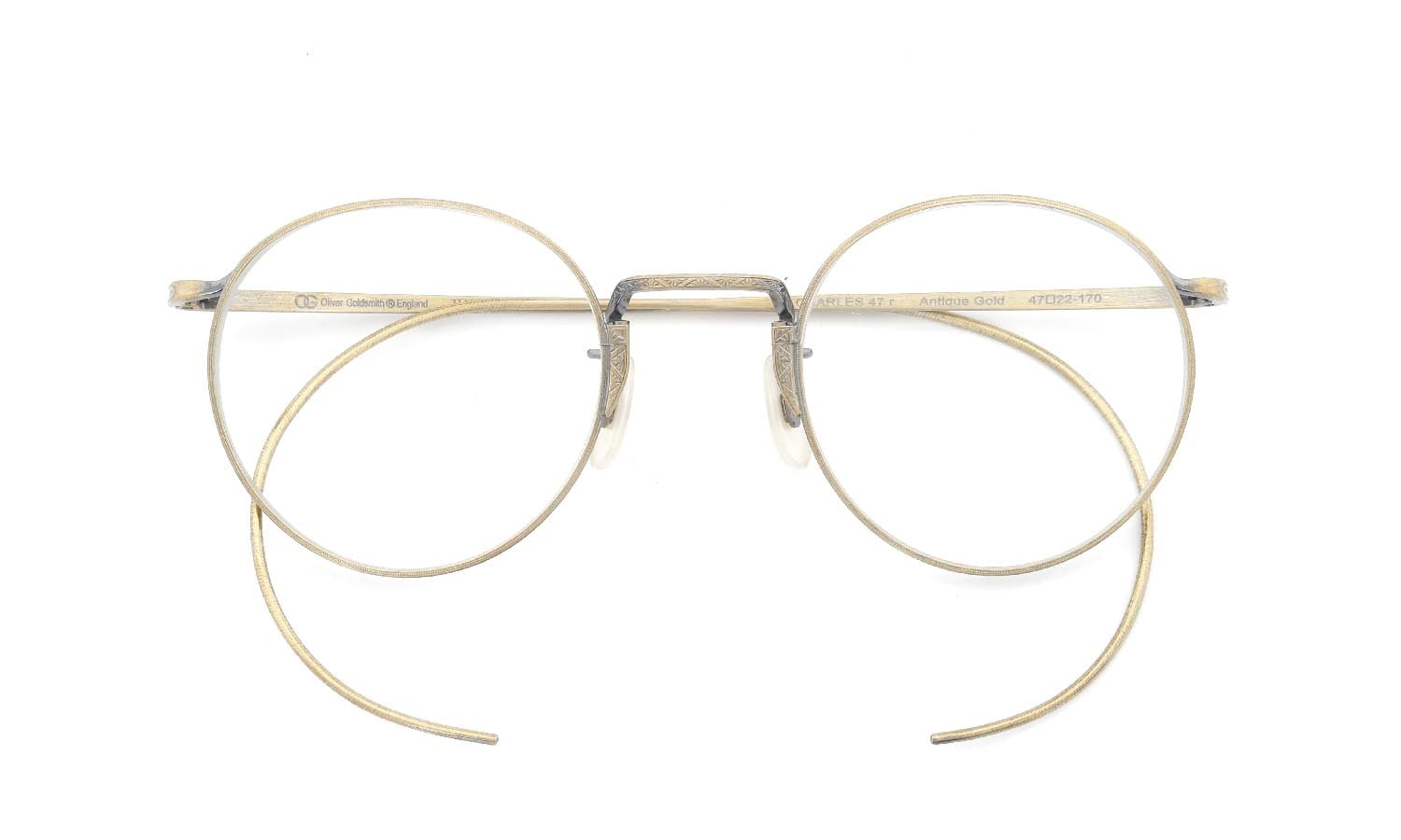 Oliver Goldsmith メガネ通販 CHARLES 47r Antique-Gold