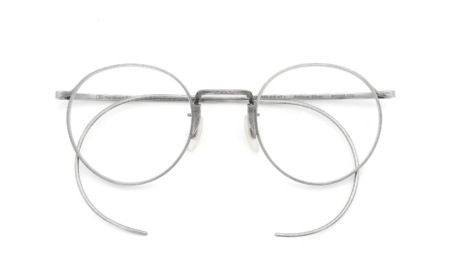 Oliver Goldsmith メガネ通販 CHARLES 47r Antique-Silver