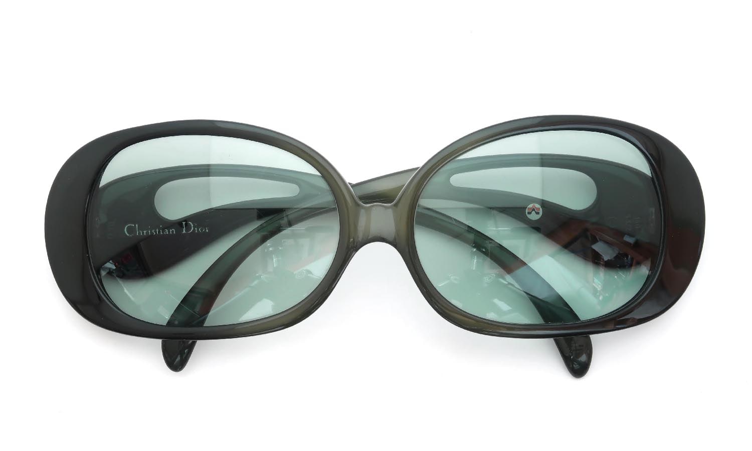 Vintage Christian Dior 744 Optyl Twe-tone-Green