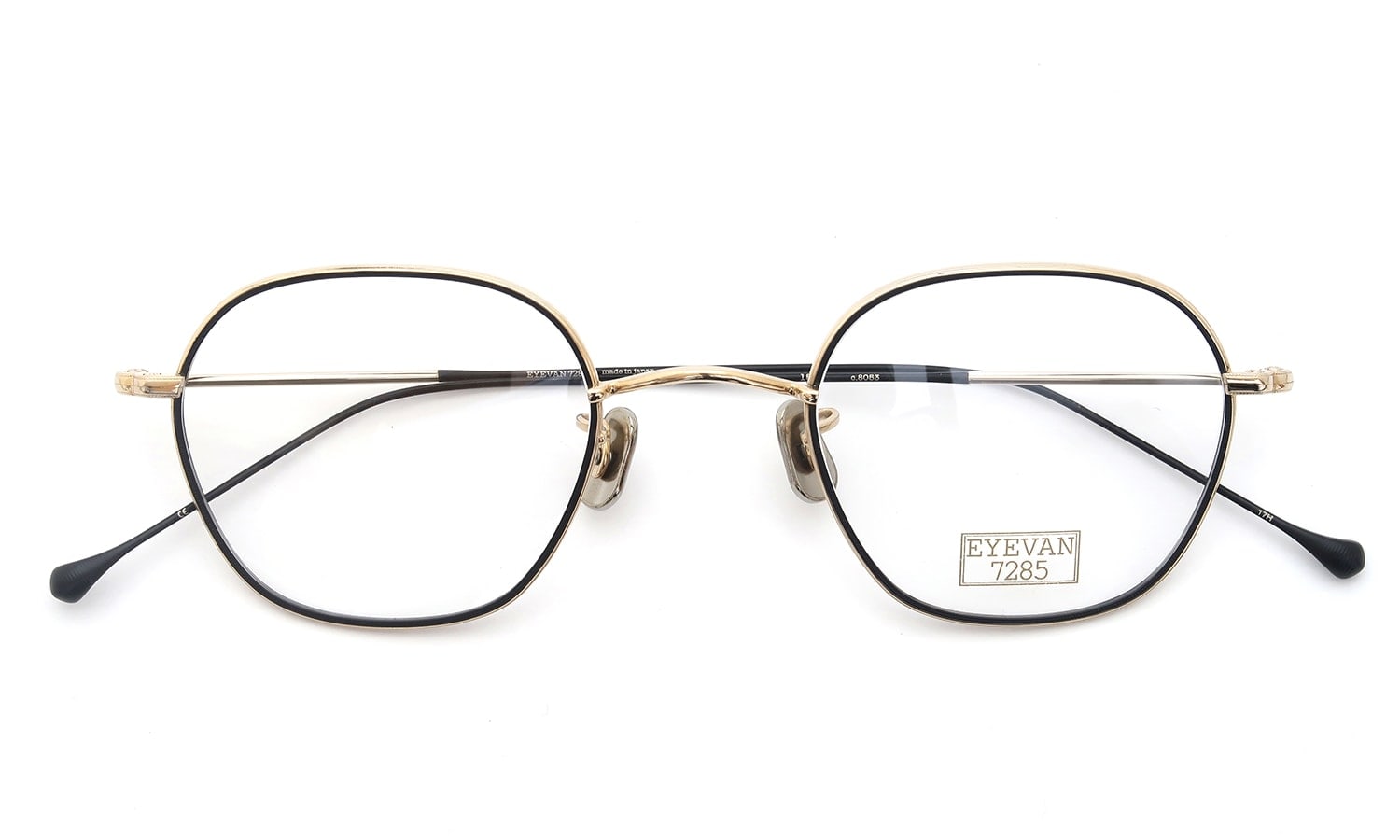 EYEVAN7285 メガネ通販 151 C.8053 BLACK/GOLD