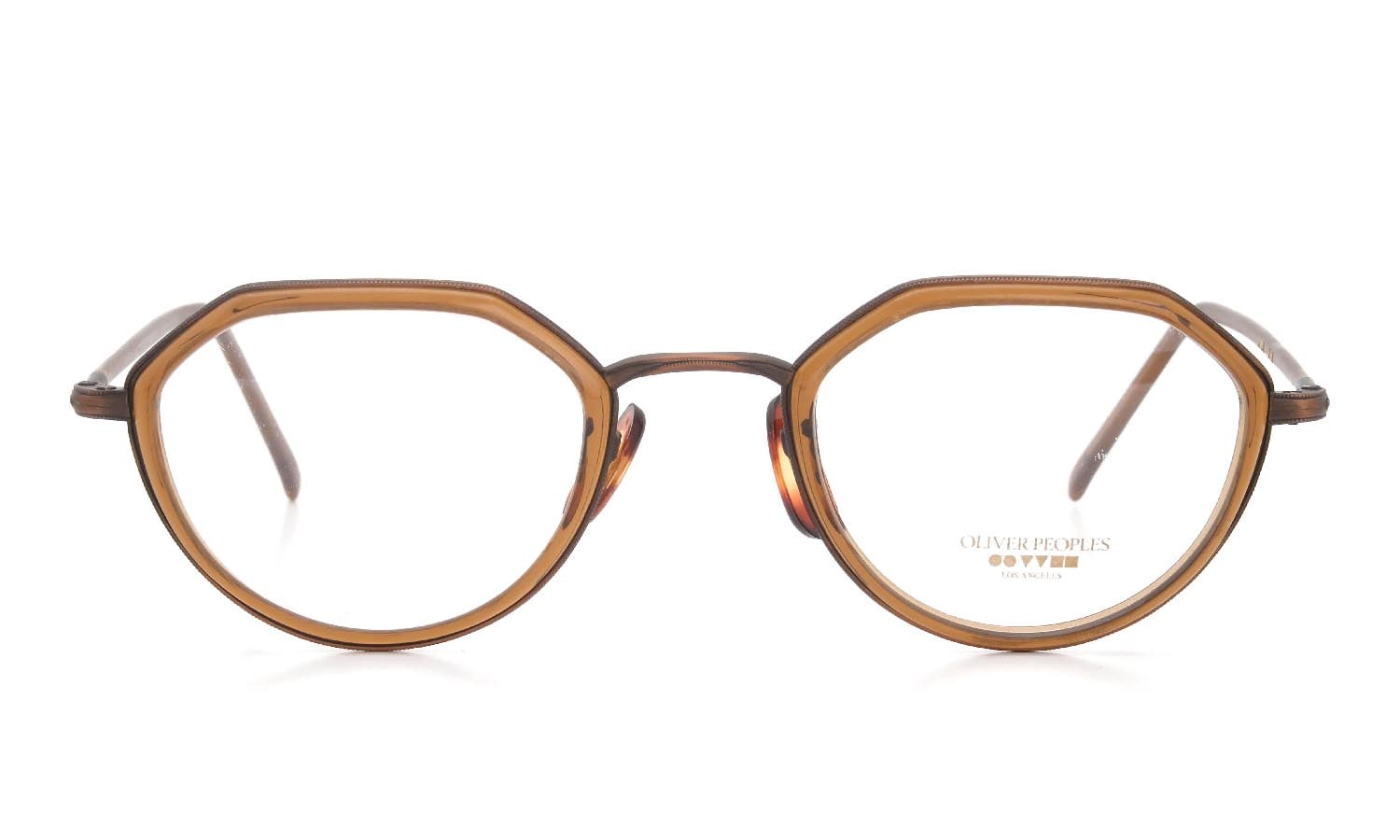 OLIVER PEOPLES 1990's OP-89 BR-BRN