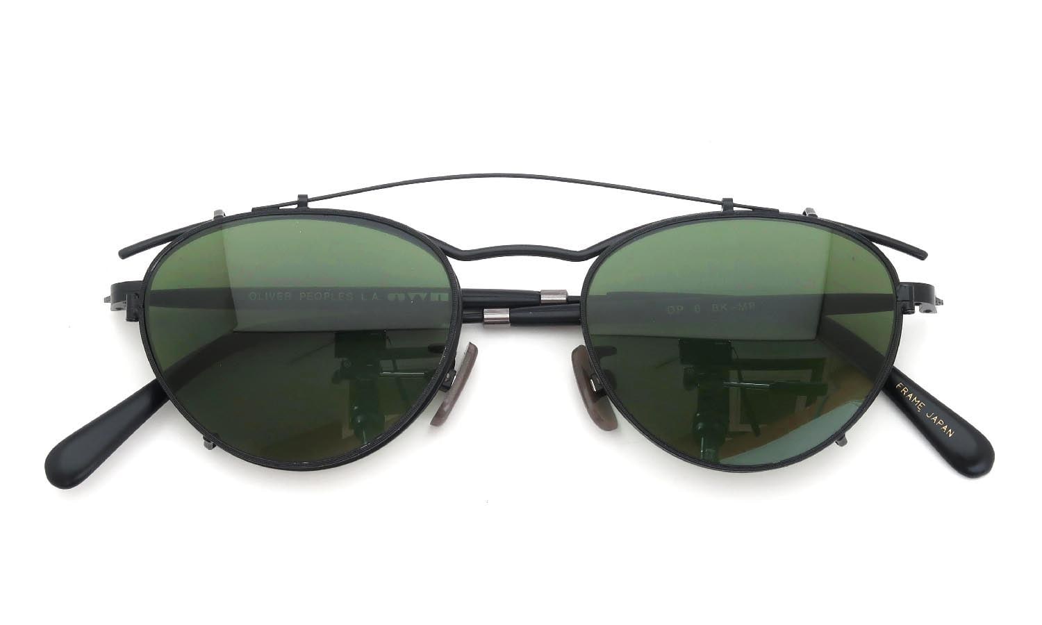 OLIVER PEOPLES 1990's OP-6 BK-MP with Clip