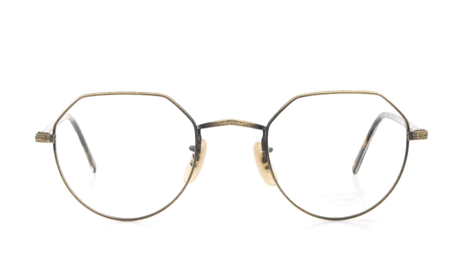 OLIVER PEOPLES 1990's OP-43 T-AG / Light Purple Clip-Lens