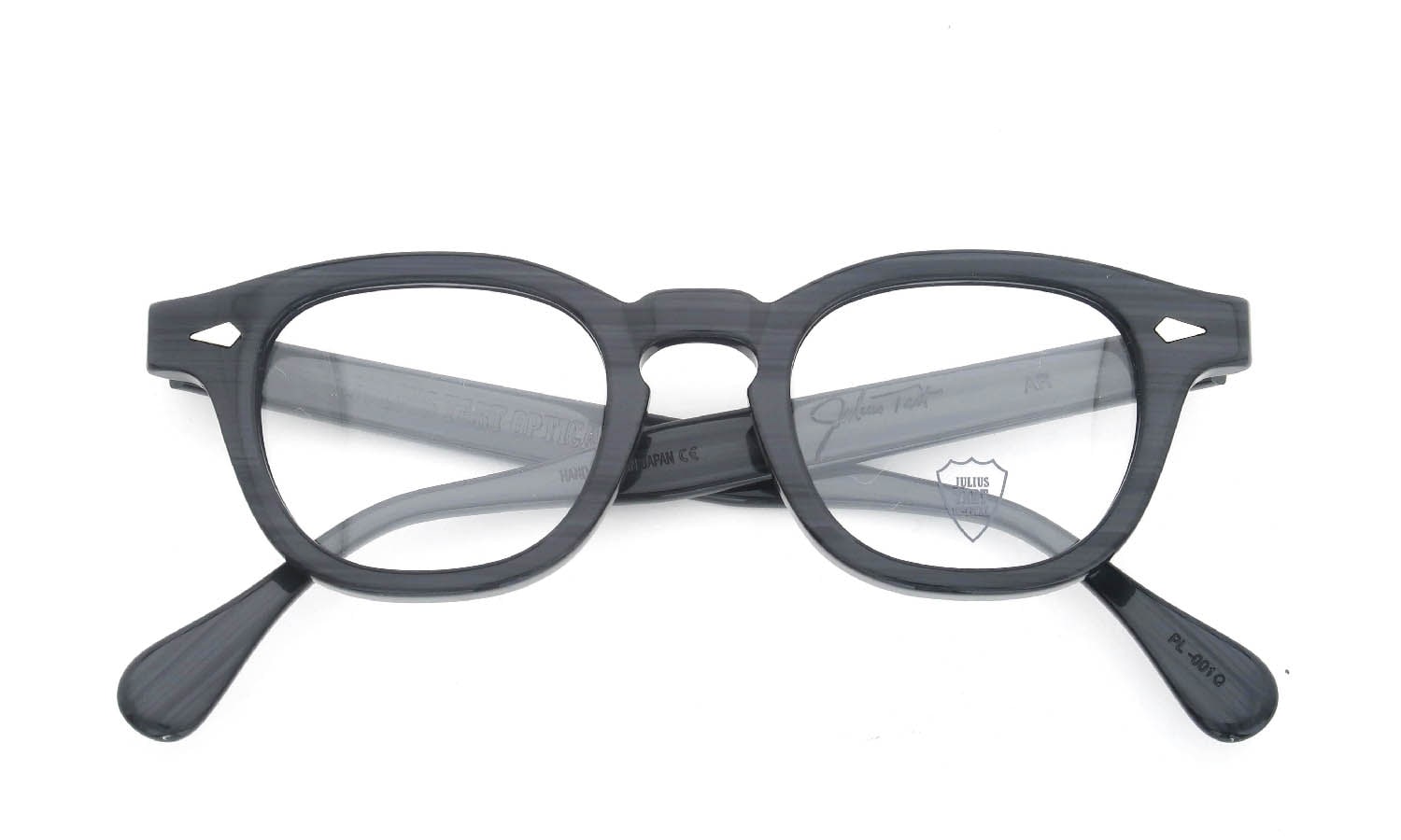 JULIUS TART OPTICAL 通販 AR-44-22 PL-001Q BLACK-WOOD