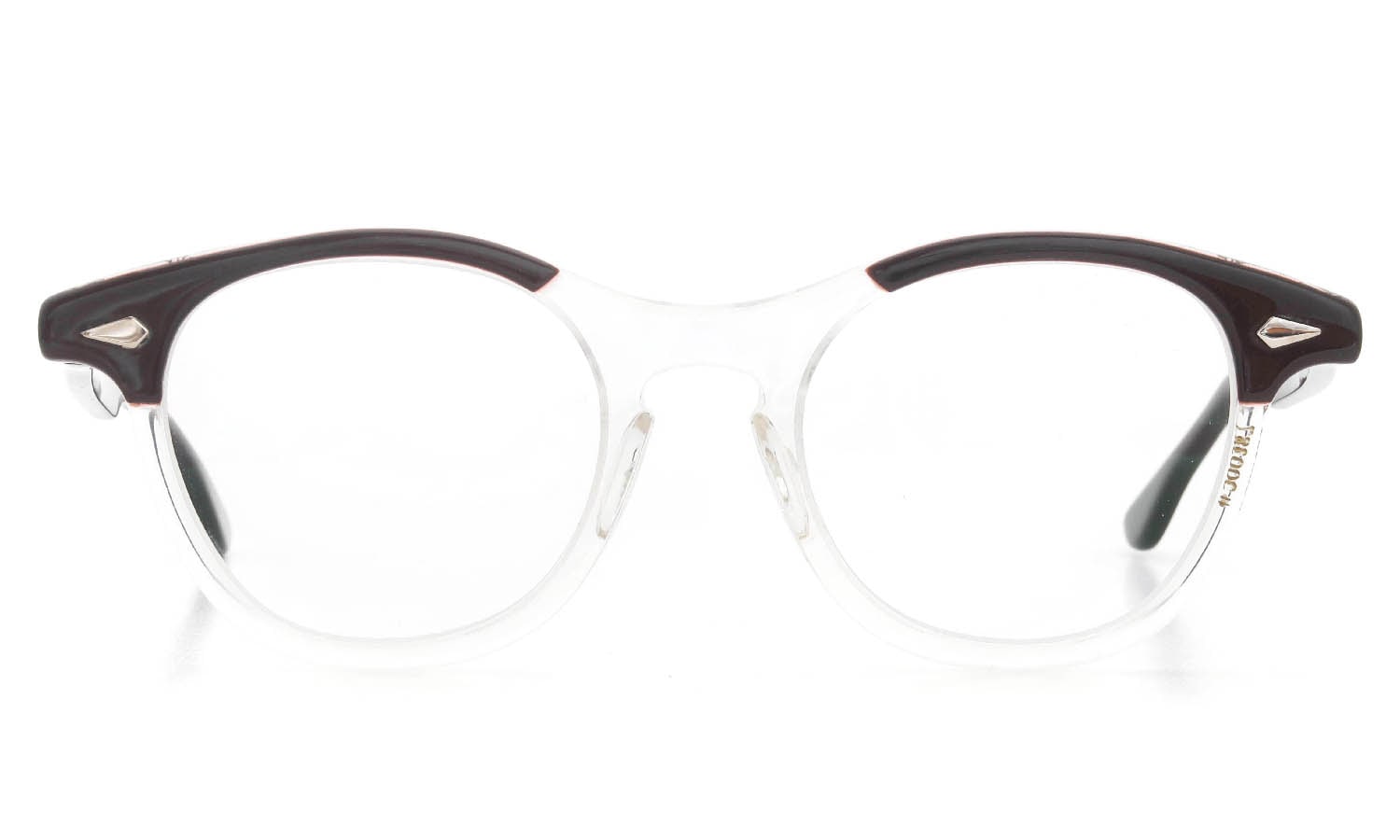 TART Optical vintage LEADING-LIZ BROWN-CRYSTAL 46-20