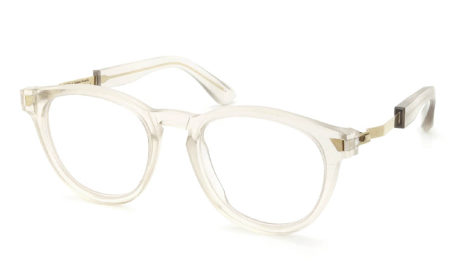 MYKITA+Maison Margiela MMRAW011 COL.846 Raw Champagne/Glossy Gold