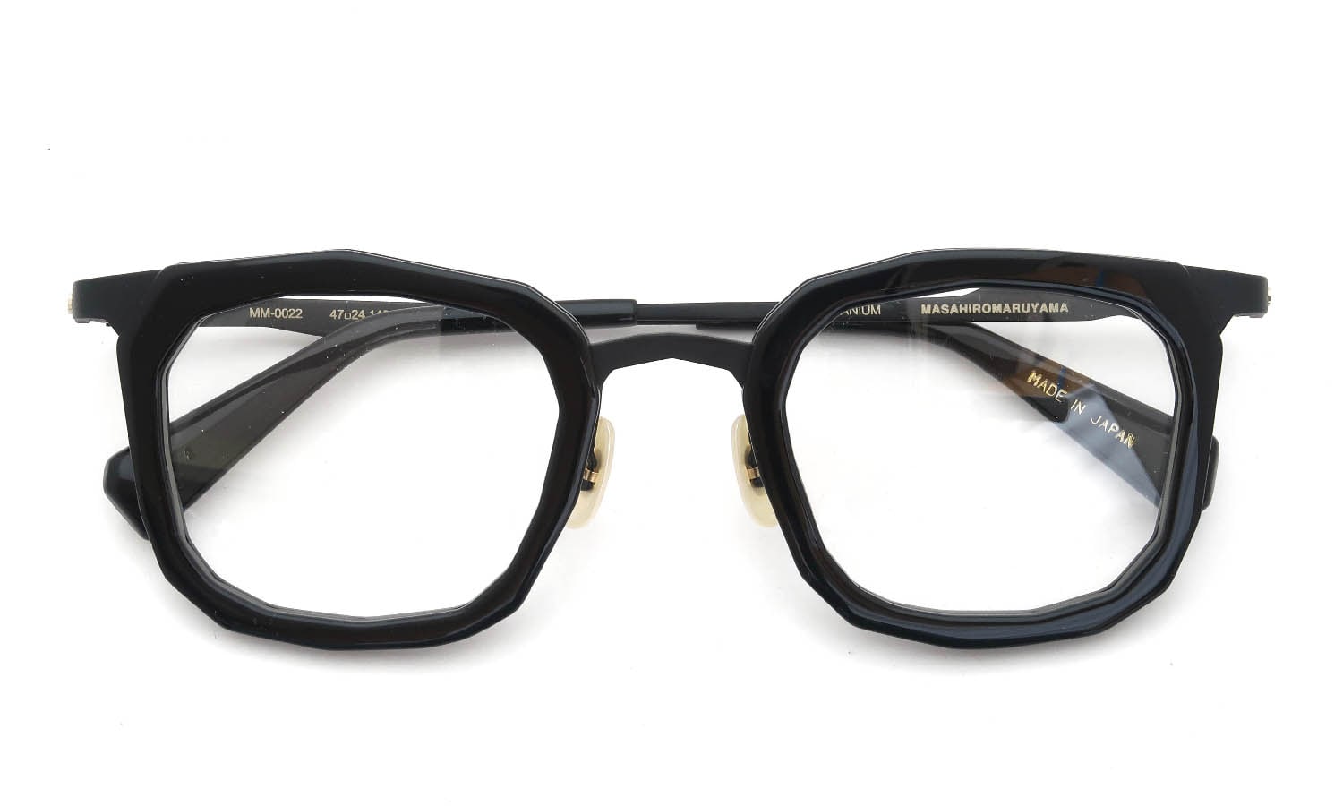 MASAHIROMARUYAMA マサヒロマルヤマ メガネ MM-0022通販 col.2 BLACK