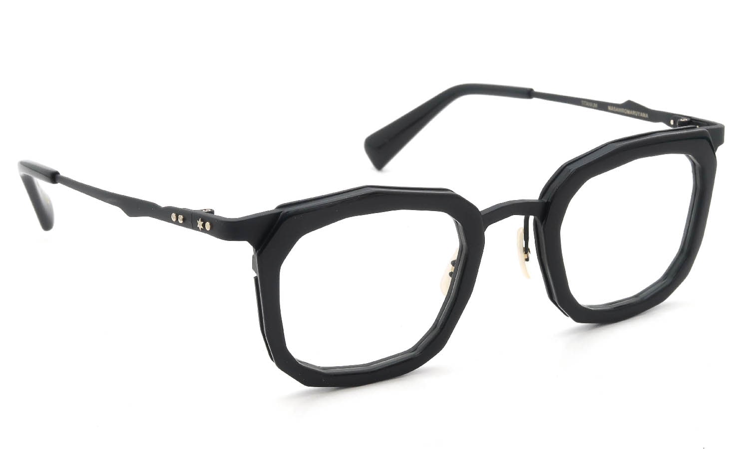 MASAHIROMARUYAMA マサヒロマルヤマ メガネ MM-0022通販 col.2 BLACK