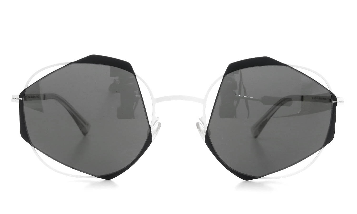 MYKITA / DAMIR DOMA Limited Edition Set ACHILLES Antique-White/Black Lens. Dark-Grey-Solid