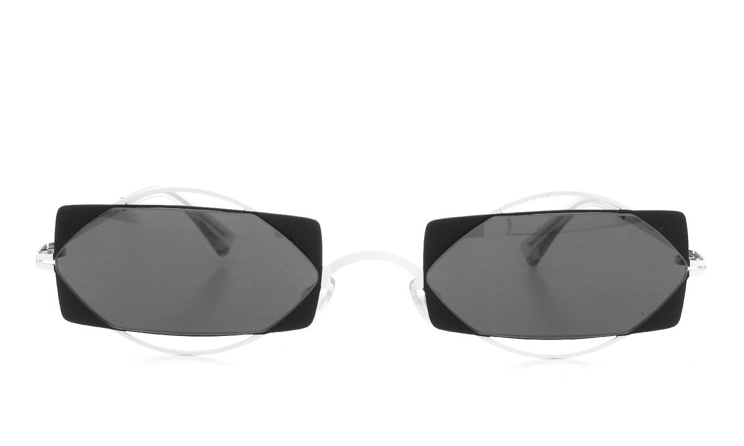 MYKITA / DAMIR DOMA Limited Edition Set CHARLOTTE Antique-White/Black Lens. Dark-Grey-Solid