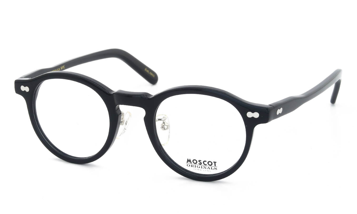 再再販！ ミルツェン MILTZEN MOSCOT モスコット A メガネ ブラック