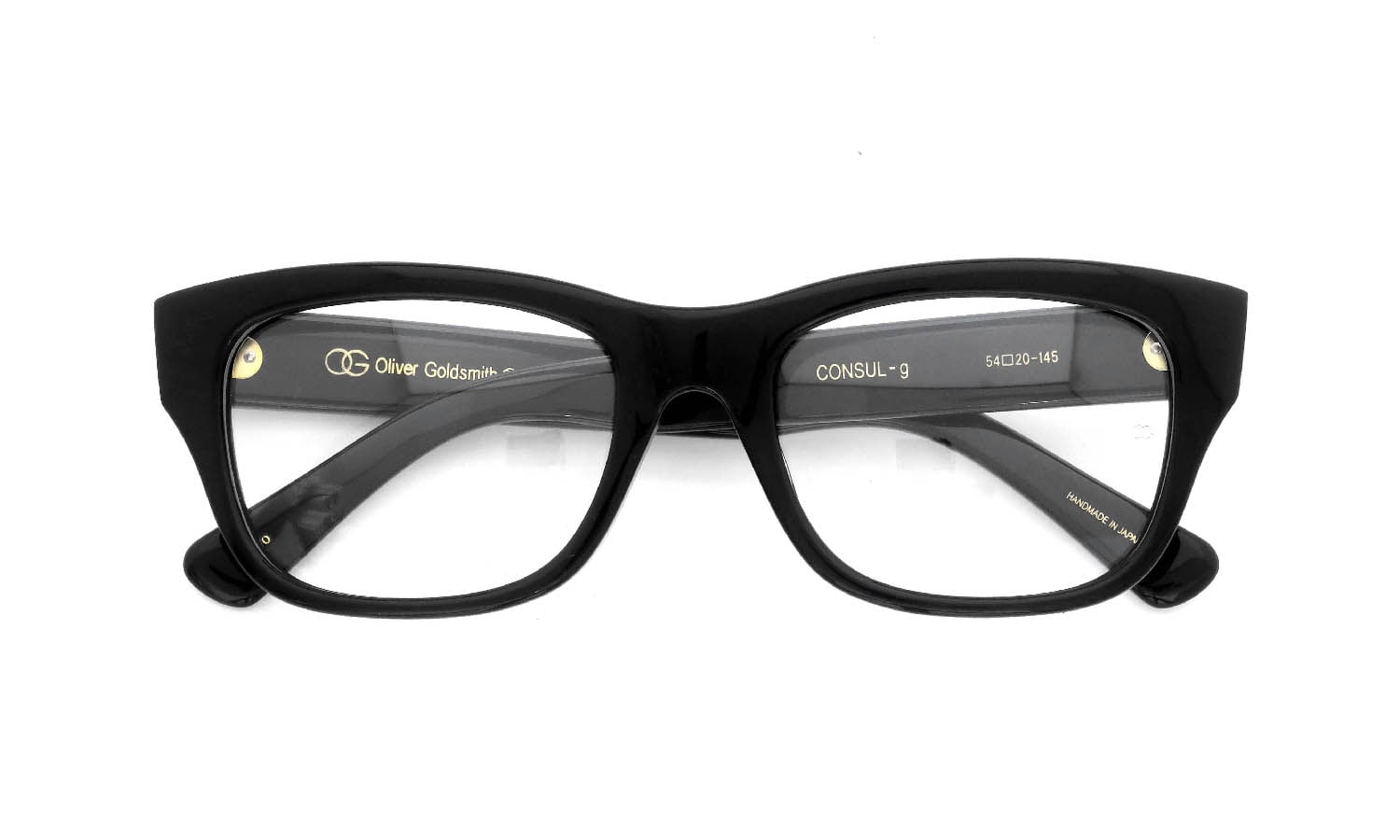 Oliver Goldsmith CONSUL-g NeroOliver Goldsmith メガネ通販 CONSUL-g Nero