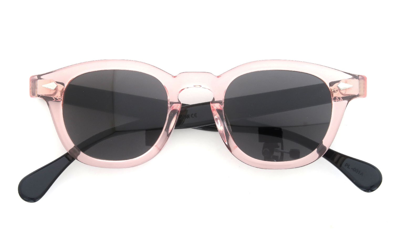 JULIUS TART OPTICAL × HYKE AR-44-22 Flesh Pink/Black