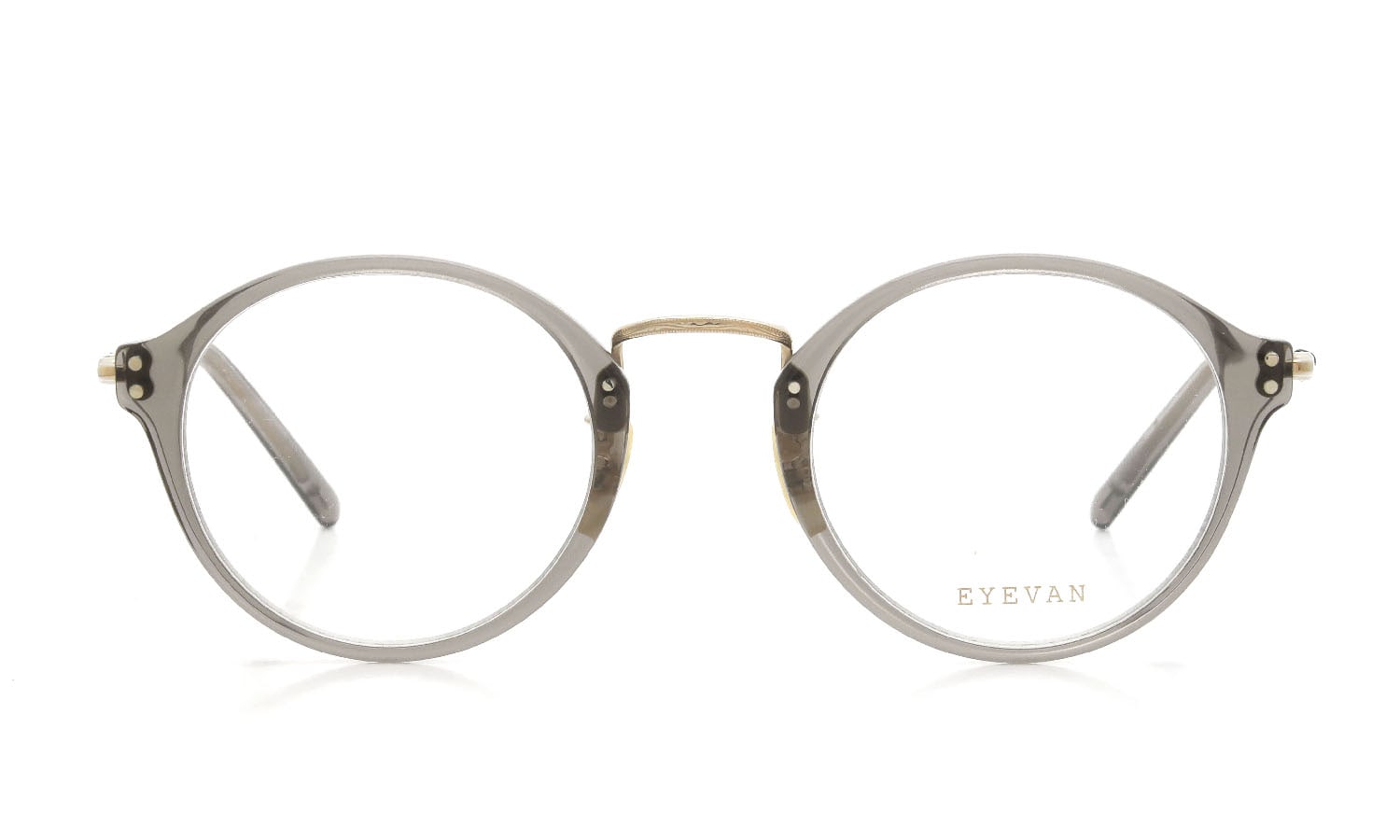 EYEVAN アイヴァン 丸メガネ Sol ソル 46size通販 col.SMK (取扱：大宮