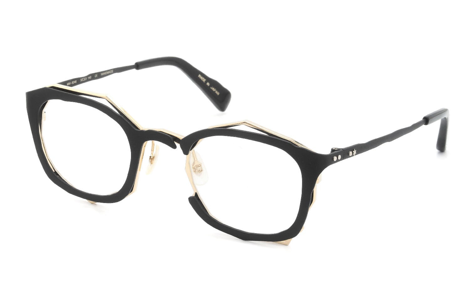 MASAHIROMARUYAMA マサヒロマルヤマ メガネ MM-0046通販 col.4 BLACK