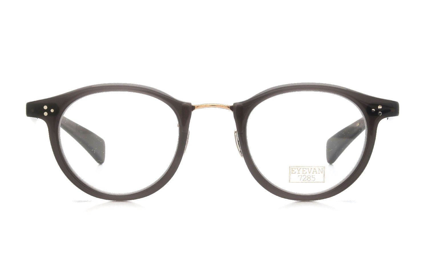 EYEVAN7285 アイヴァン7285 メガネ 566 47size通販 C.103 Grey 正規取扱