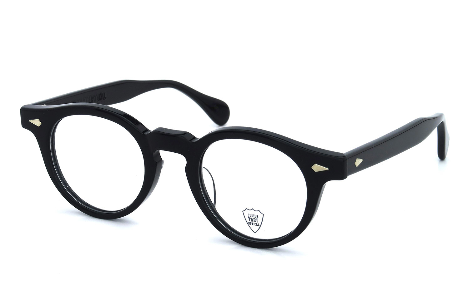 JULIUS TART OPTICAL メガネ通販 HAROLD 45 BLACK