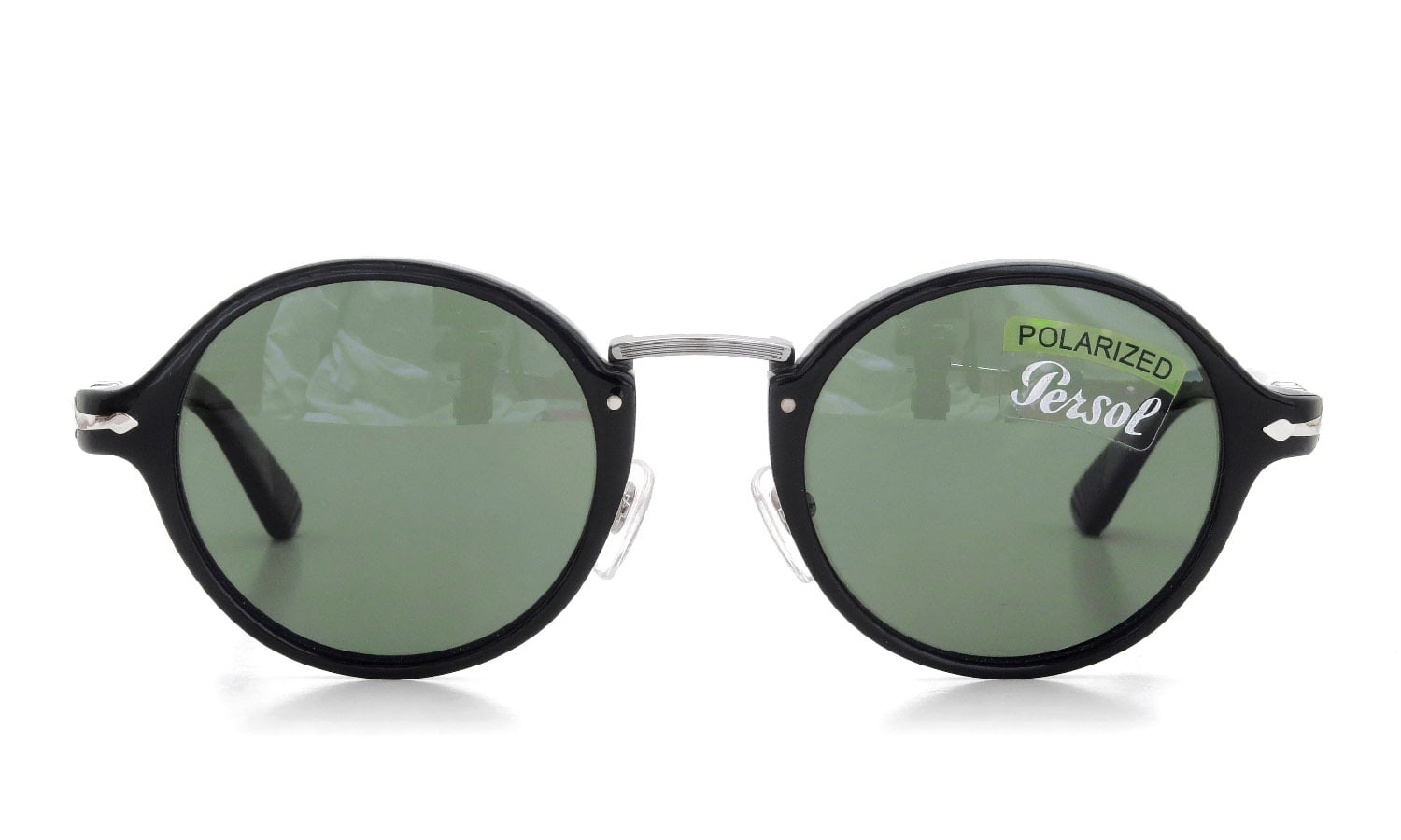 Persol ペルソール 偏光サングラス通販 3129-S 95(ブラック)/58 48size